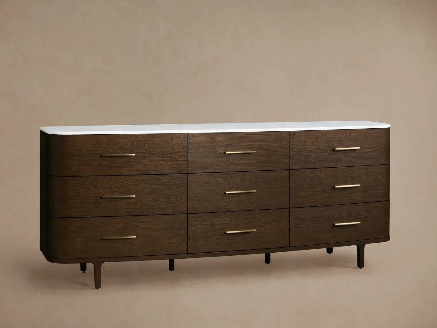 Deinny Nine Drawer Dresser