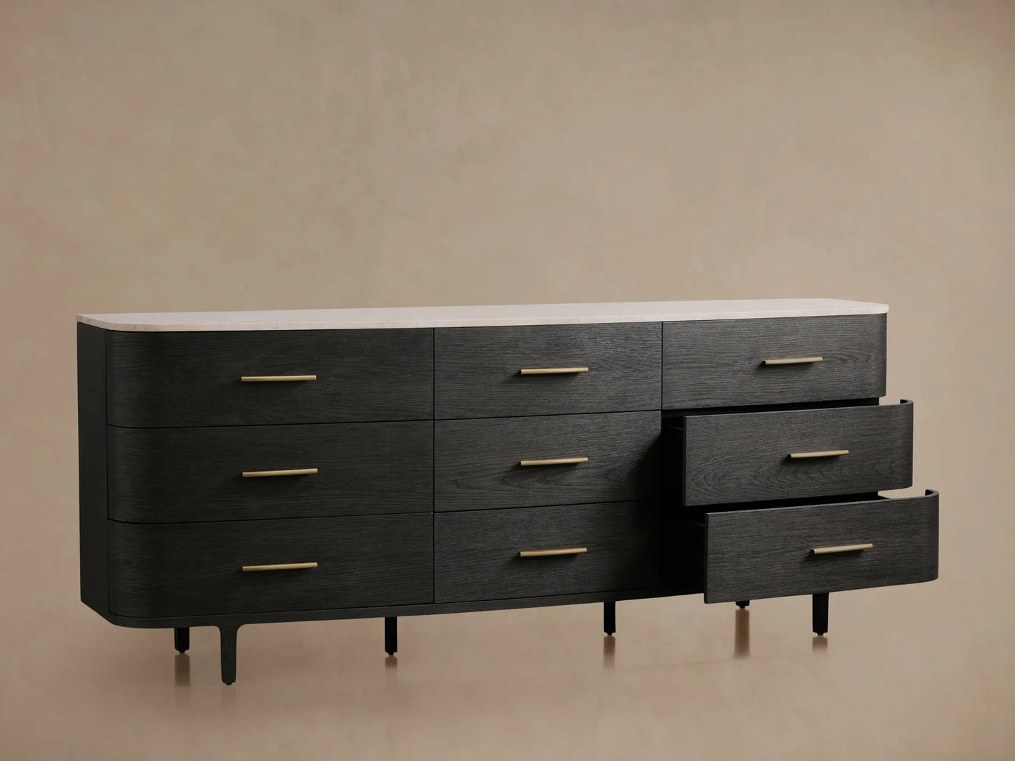 Deinny Nine Drawer Dresser