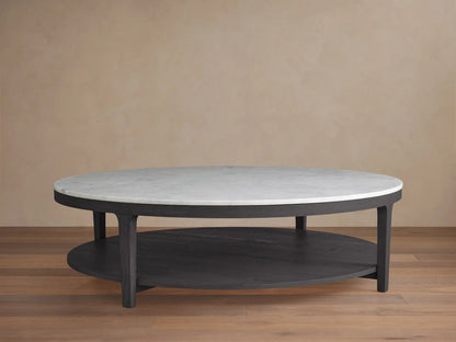 Deinny Round Marble Coffee Table