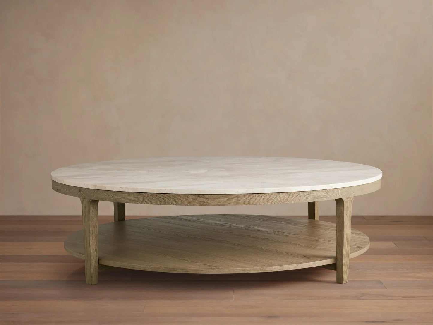 Deinny Round Marble Coffee Table