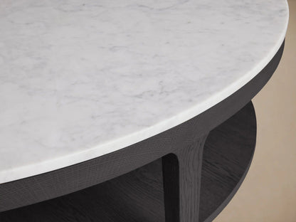 Deinny Round Marble Coffee Table