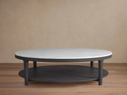 Deinny Round Marble Coffee Table