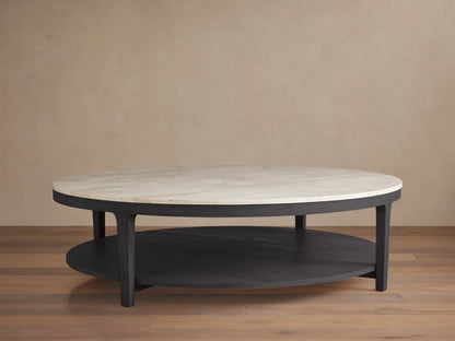 Deinny Round Marble Coffee Table