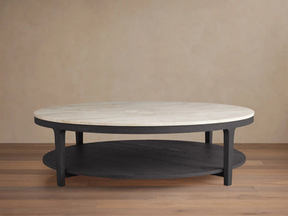 Deinny Round Marble Coffee Table