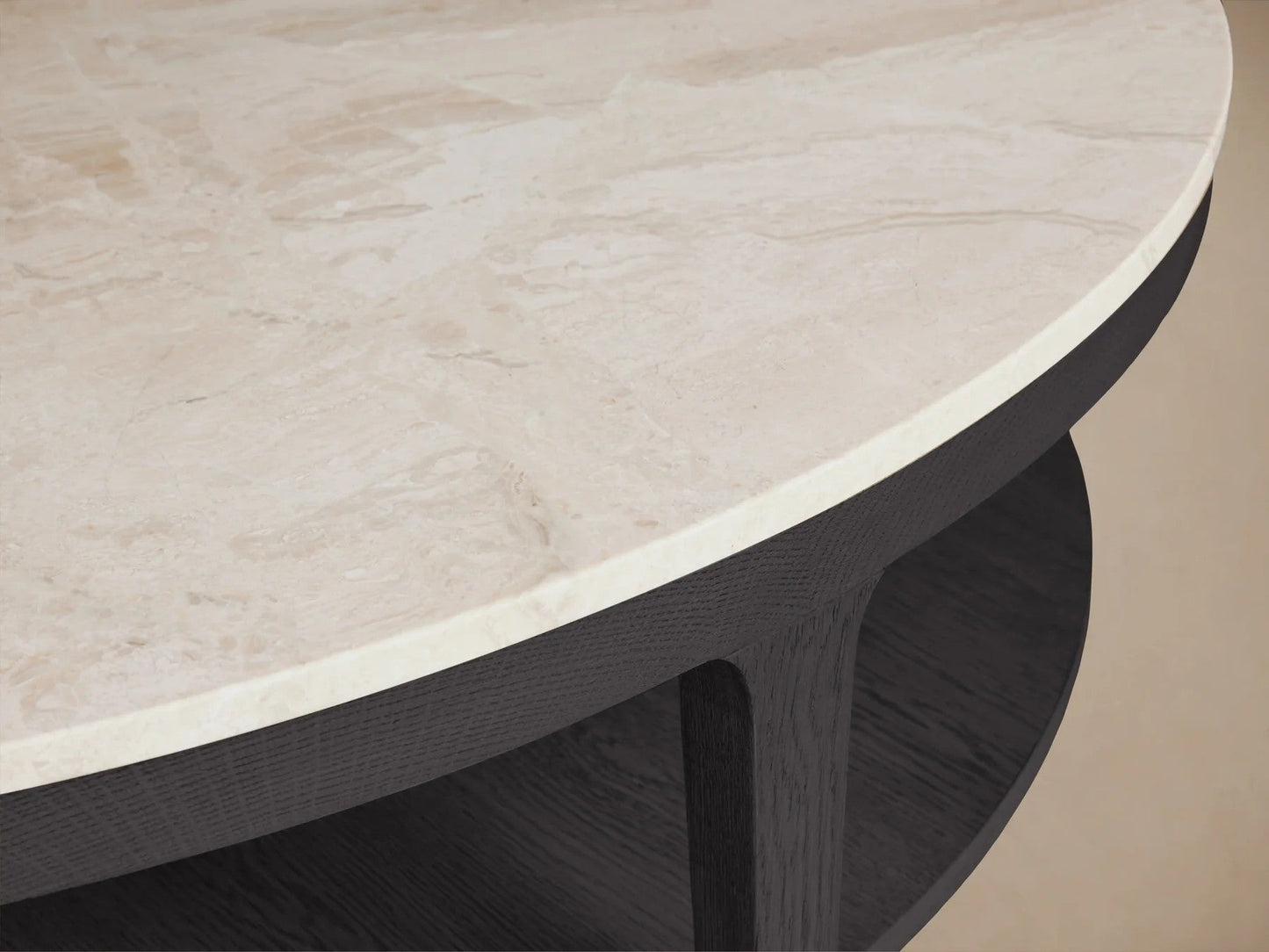 Deinny Round Marble Coffee Table