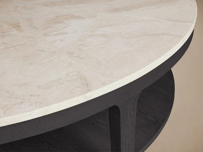 Deinny Round Marble Coffee Table