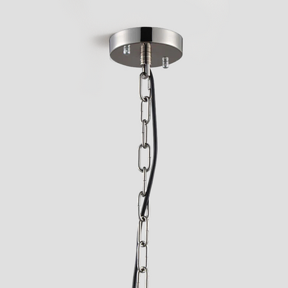 Della Crystal Round Pendant