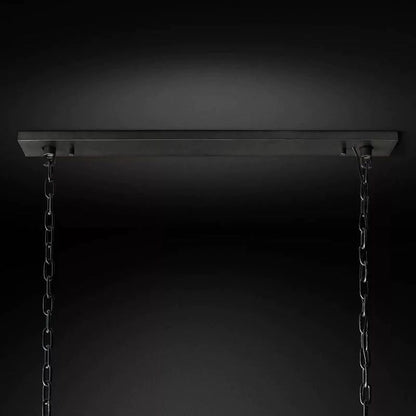 Della Rectangular Dining Room Chandelier 59"