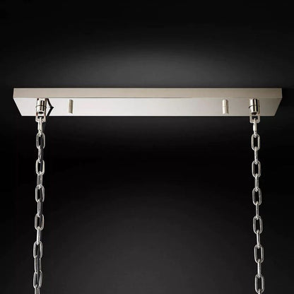 Della Rectangular Dining Room Chandelier 59"