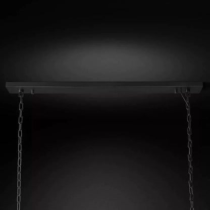Della Rectangular Dining Room Chandelier 72"