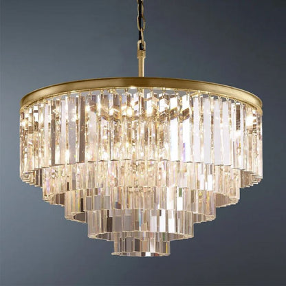 Della Round Dining Room Chandelier 32"