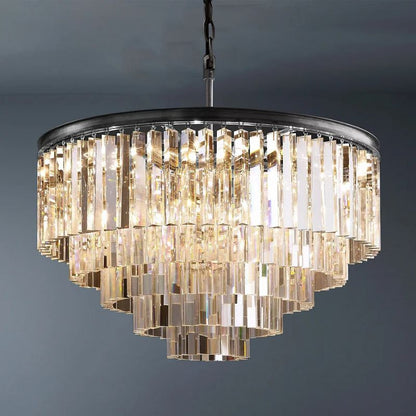 Della Round Dining Room Chandelier 32"