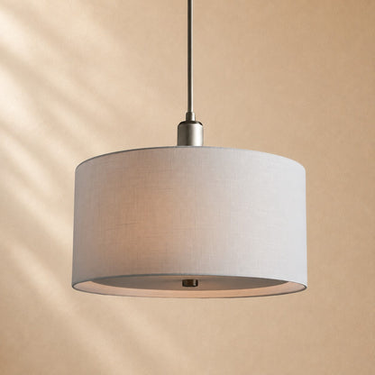 Donna Linen Round Pendant