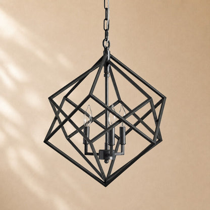 Kyle Metal Round Pendant