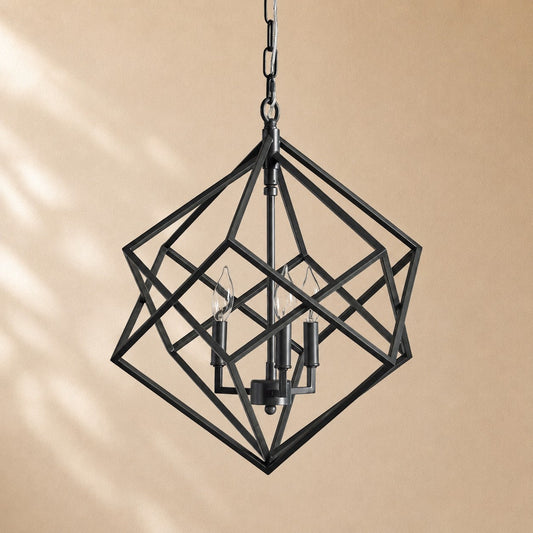Kyle Metal Round Pendant