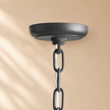 Kyle Metal Round Pendant