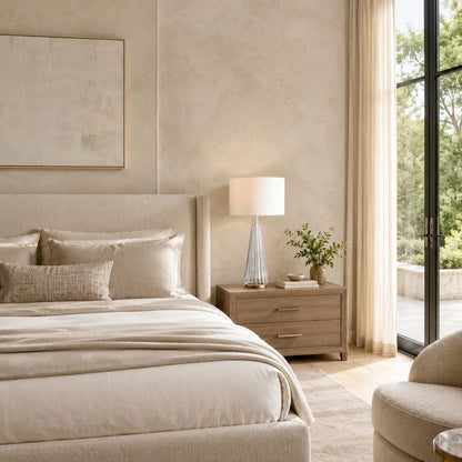 Emers Glass Table Lamp