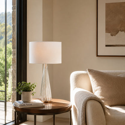 Emers Glass Table Lamp