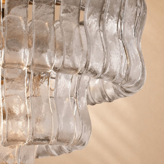 Elleson Glass Oval Chandelier 54"W/65"W