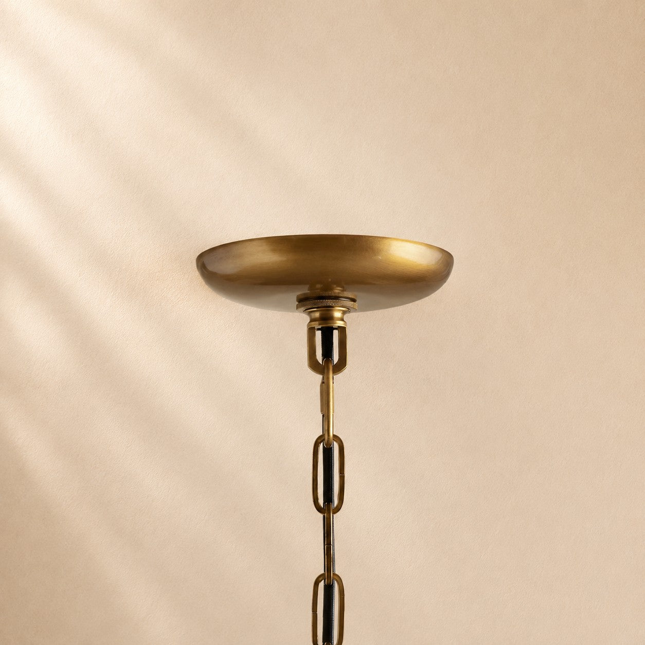 Erin Glass Round Chandelier