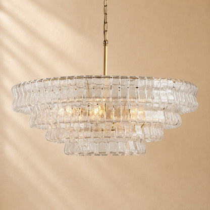 Elleson Glass Round Chandelier