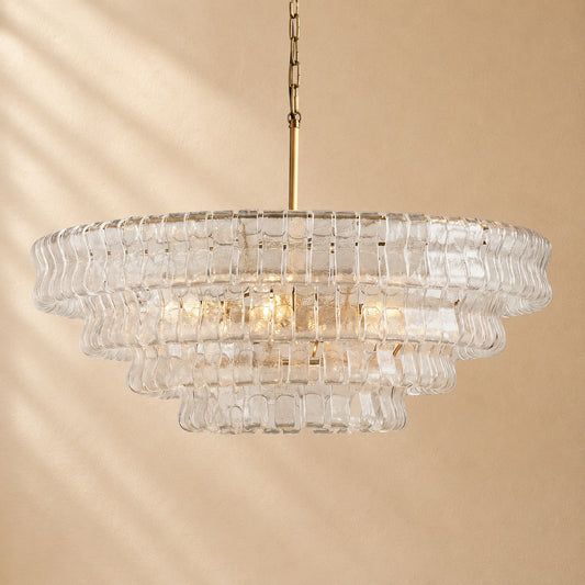 Elleson Glass Round Chandelier