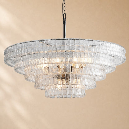 Elleson Glass Round Chandelier
