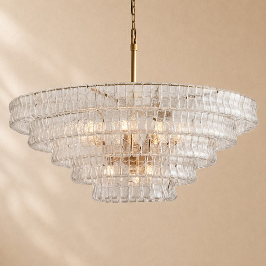 Elleson Glass Round Chandelier
