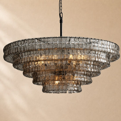 Elleson Glass Round Chandelier