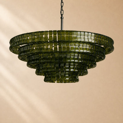 Elleson Glass Round Chandelier