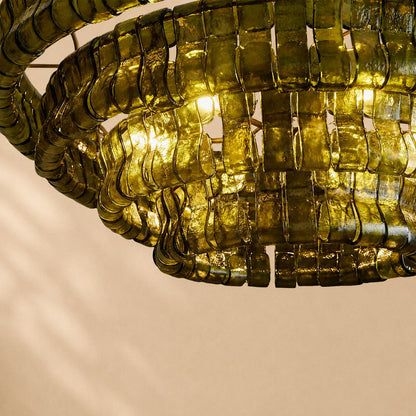 Elleson Glass Round Chandelier