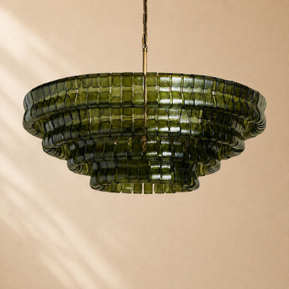 Elleson Glass Round Chandelier