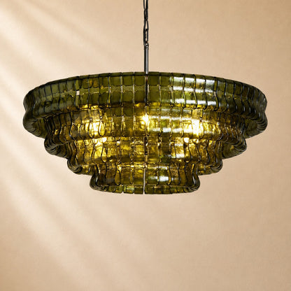 Elleson Glass Round Chandelier