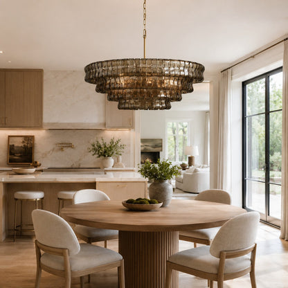 Elleson Glass Round Chandelier