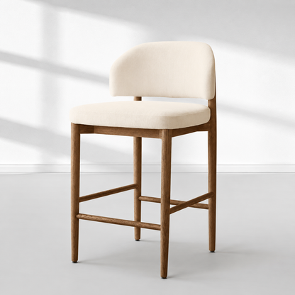 Eva Fabric Bar & Counter Stool
