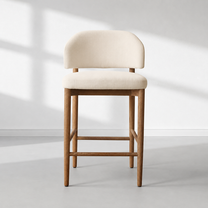 Eva Fabric Bar & Counter Stool