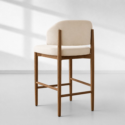 Eva Fabric Bar & Counter Stool