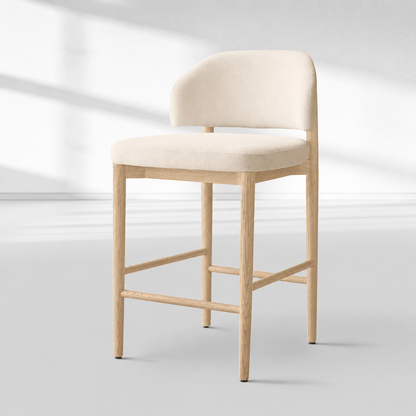 Eva Fabric Bar & Counter Stool