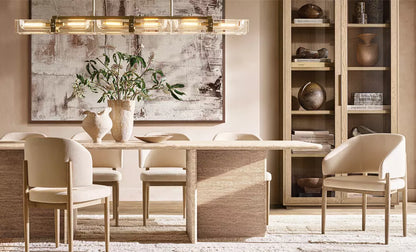 Eva Fabric Dining Armchair