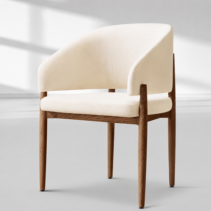 Eva Fabric Dining Armchair