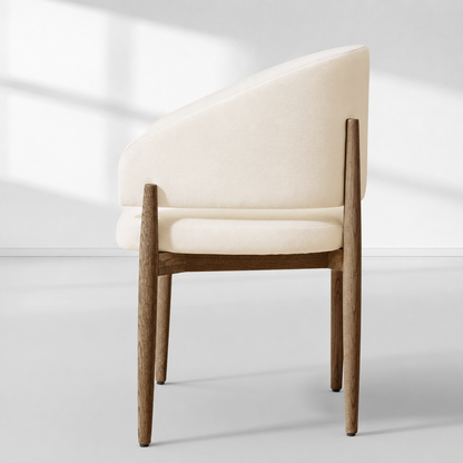 Eva Fabric Dining Armchair