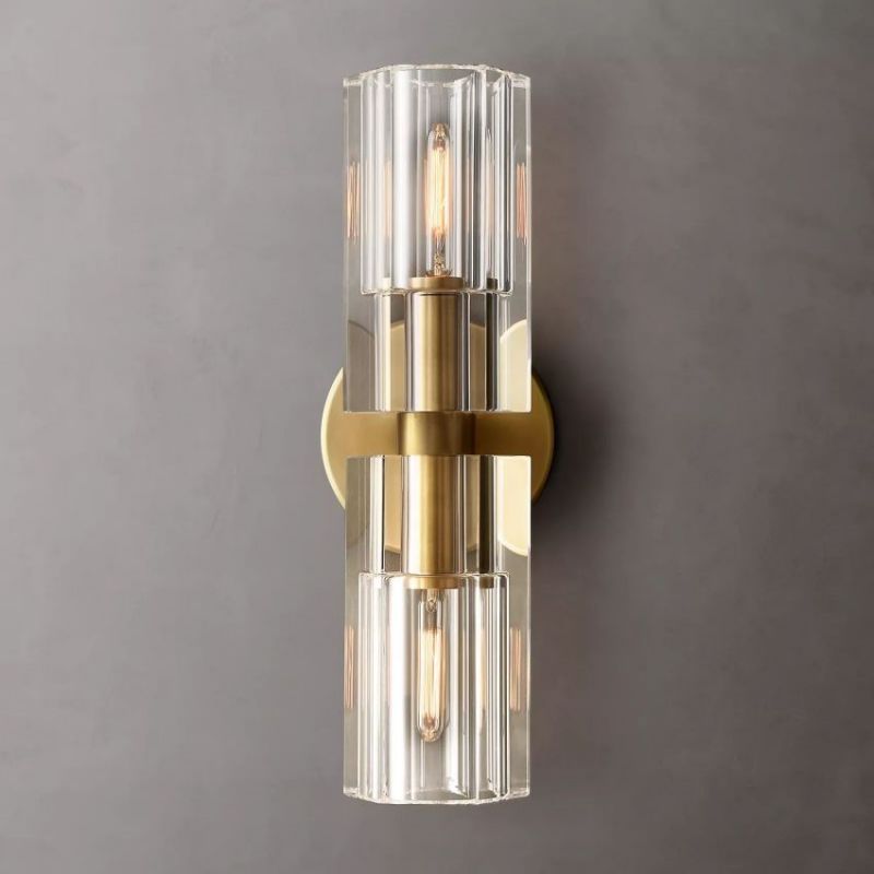 Felix Crystal Double Wall Sconce