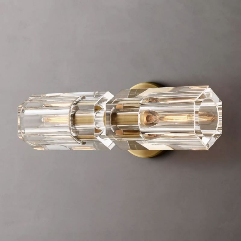 Felix Crystal Double Wall Sconce