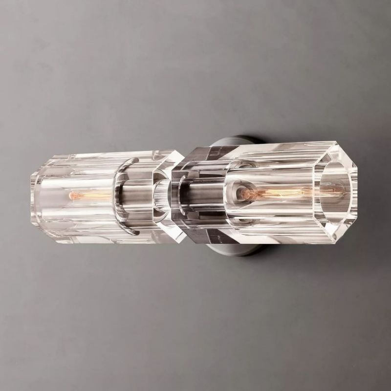 Felix Crystal Double Wall Sconce