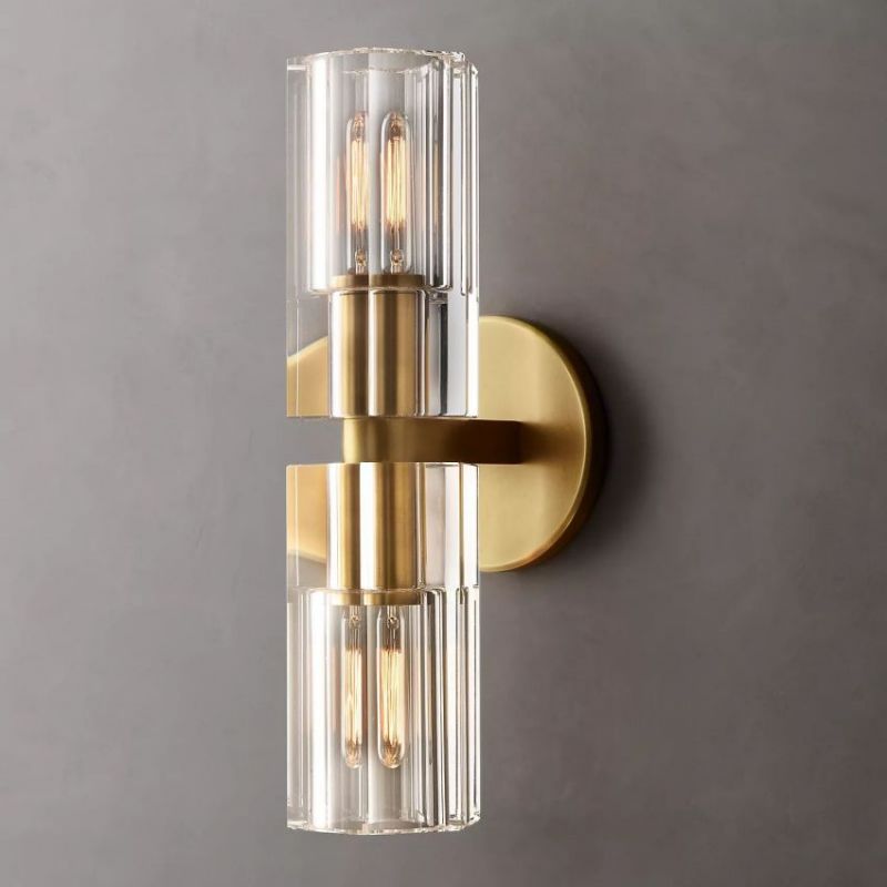 Felix Crystal Double Wall Sconce