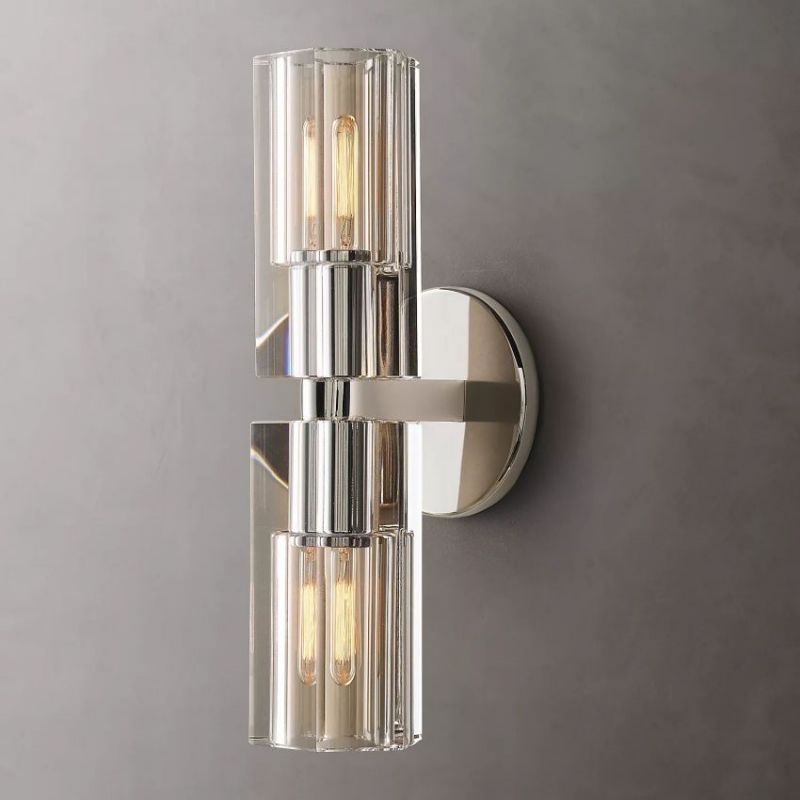 Felix Crystal Double Wall Sconce