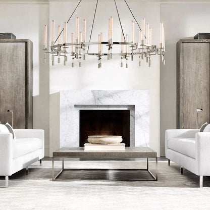 Fontanelle Round Chandelier 58"