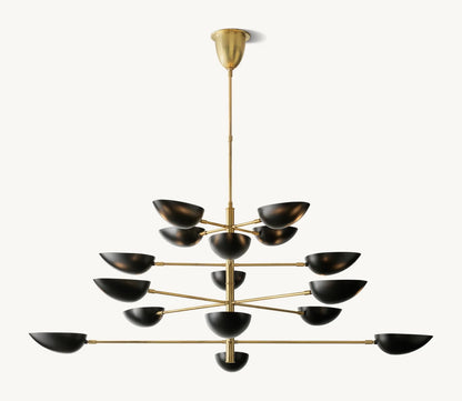Graphic Chandelier 70”