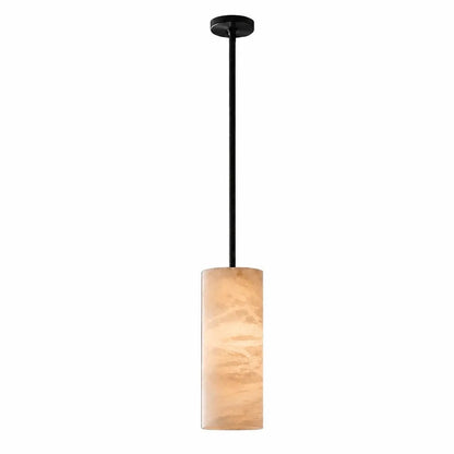 Hannia Alabaster Cylinder Pendant