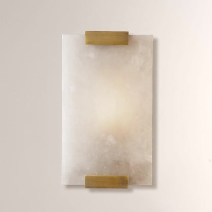 Hannia Alabaster Wall Sconce